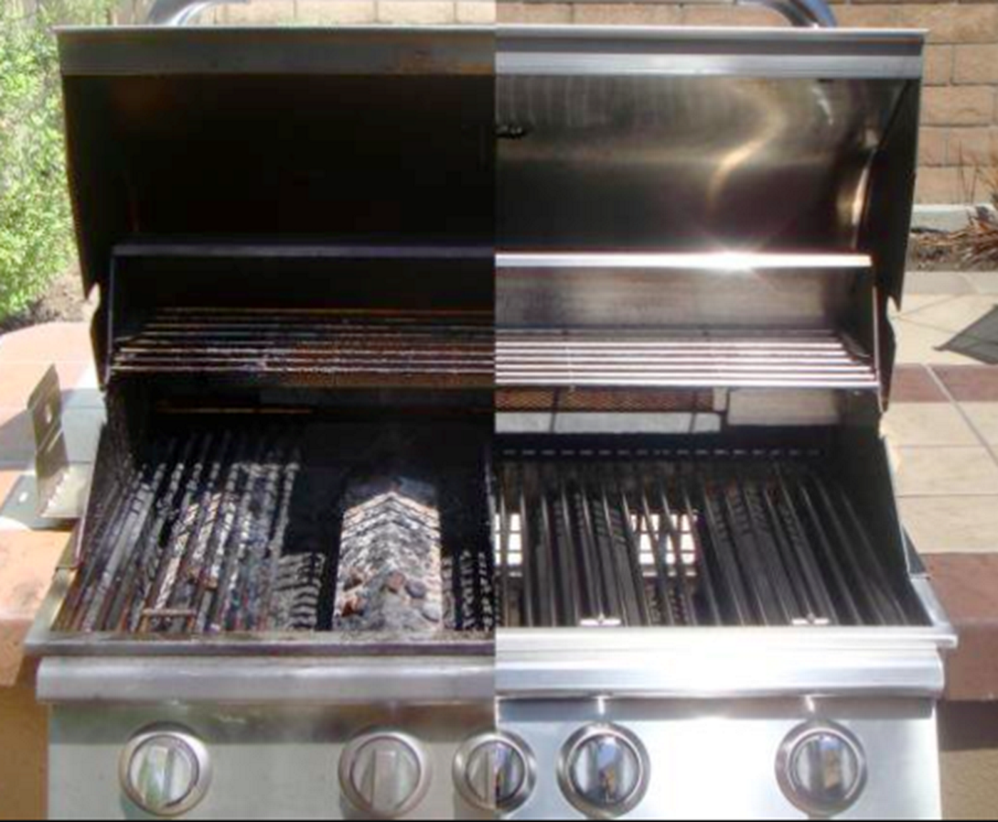 Cleaning a BBQ, BBQ cleaning service, domestic oven cleaning, care of bbq on site, grease free, highly experienced professionals, freshly maintained appliance, Gas & charcoal grills, hooded grills, smokers, spit roasters