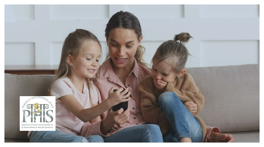 Professional Norland nanny at work, illustrating the responsibilities of Norland nanny jobs UK.